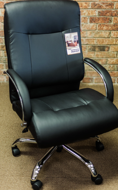 “Lorell Leather Deluxe Big/Tall Chair “